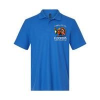 Funny Friendsgiving Women Turkey Friendsgiving Softstyle Adult Sport Polo