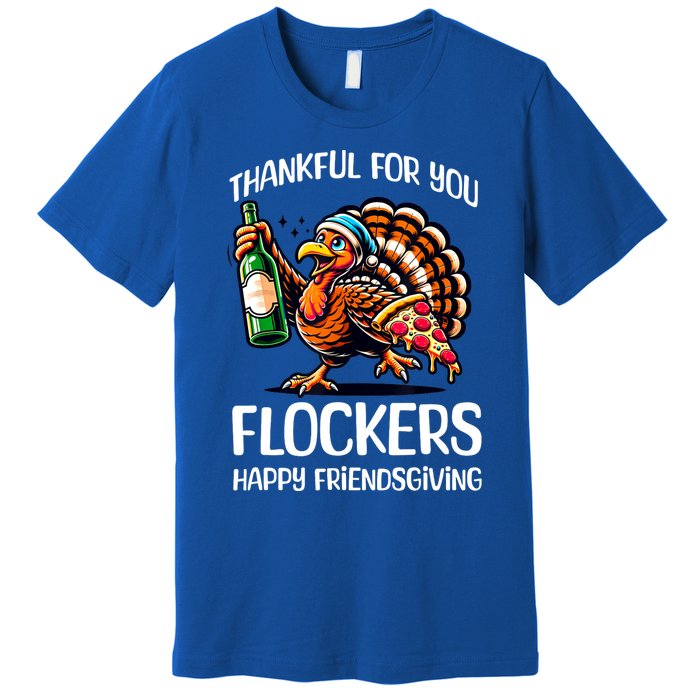 Funny Friendsgiving Women Turkey Friendsgiving Premium T-Shirt