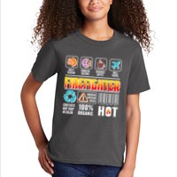 Funny Firefighter Warning Label Kids T-Shirt
