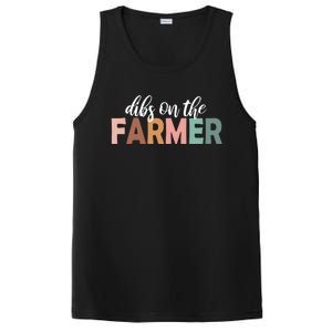 Funny Farmer Wife Dibs On The Farmer Farm Wife Farmers PosiCharge Competitor Tank