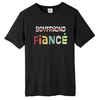 Friend Fiance Wedding Groom Fiance Mr Engaged Tall Fusion ChromaSoft Performance T-Shirt