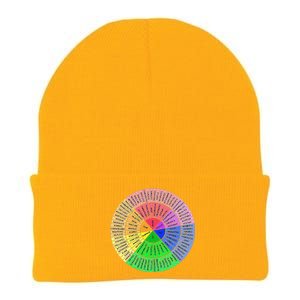 Funny Feelings Wheel Emotion Chart Mental Health Therapy Chart Gift Knit Cap Winter Beanie