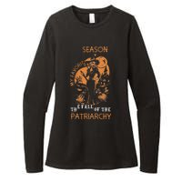 Funny Feminist Witch My Favorite Season Witches Halloween Womens CVC Long Sleeve Shirt