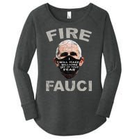 Fire Fauci Will Make Billions Off Of Your Fear Women's Perfect Tri Tunic Long Sleeve Shirt