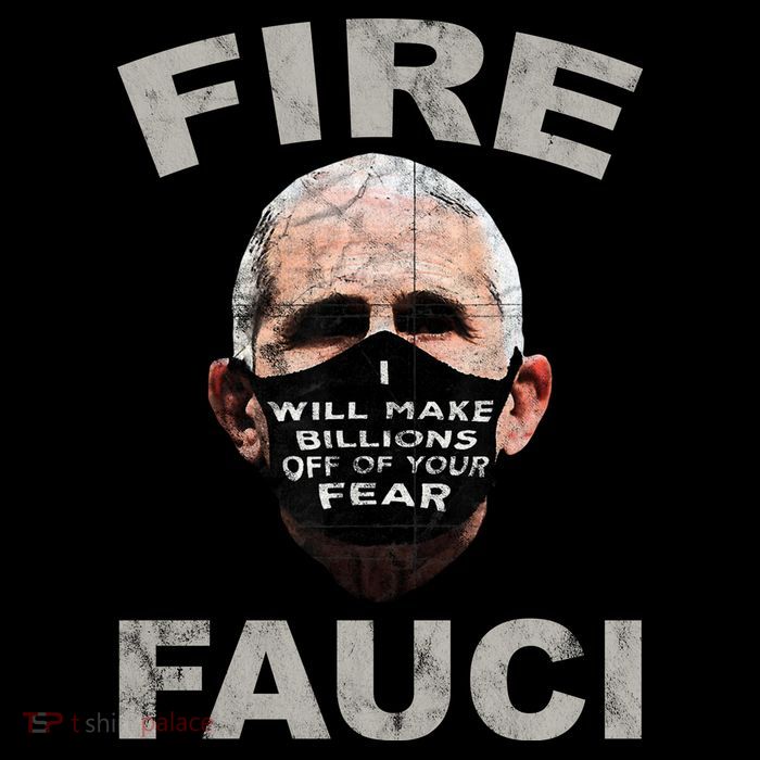 Fire Fauci Will Make Billions Off Of Your Fear 16 in Basic Backpack