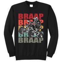 Funny Four Wheeler Quad Riding Atv Rider Racing Vintage Gift Sweatshirt