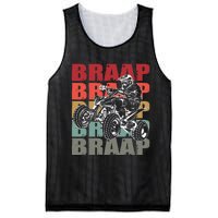 Funny Four Wheeler Quad Riding Atv Rider Racing Vintage Gift Mesh Reversible Basketball Jersey Tank