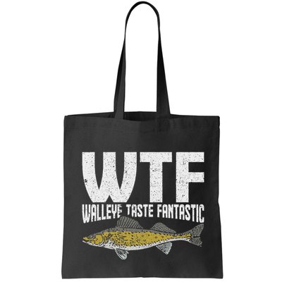 Funny Fisherman Wtf Walleye Taste Fantastic Walleye Fishing Bag