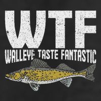 Funny Fisherman Wtf Walleye Taste Fantastic Walleye Fishing 25L Jumbo Tote