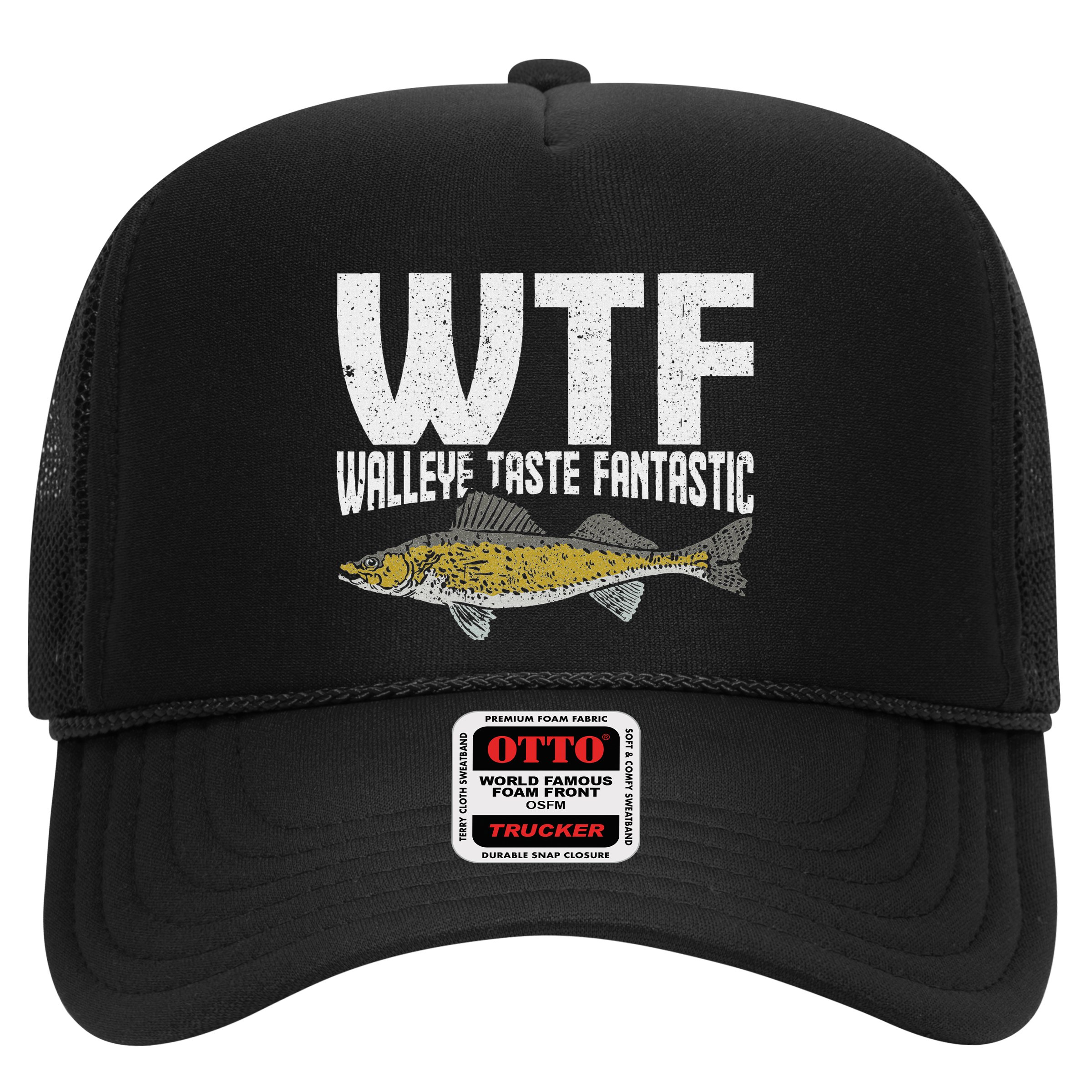 Funny Fisherman Wtf Walleye Taste Fantastic Walleye Fishing Hat