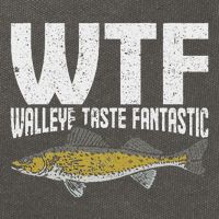 Funny Fisherman Wtf Walleye Taste Fantastic Walleye Fishing Cotton Canvas Backpack