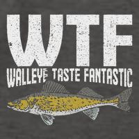 Funny Fisherman Wtf Walleye Taste Fantastic Walleye Fishing Vector Backpack