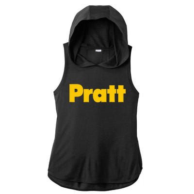 Funny For Women Ladies PosiCharge Tri-Blend Wicking Draft Hoodie Tank