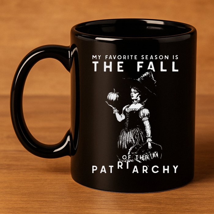 Funny Feminist Witch My Favorite Season 11oz C Handle Ceramic Mug