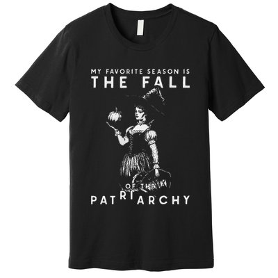 Funny Feminist Witch My Favorite Season Premium T-Shirt