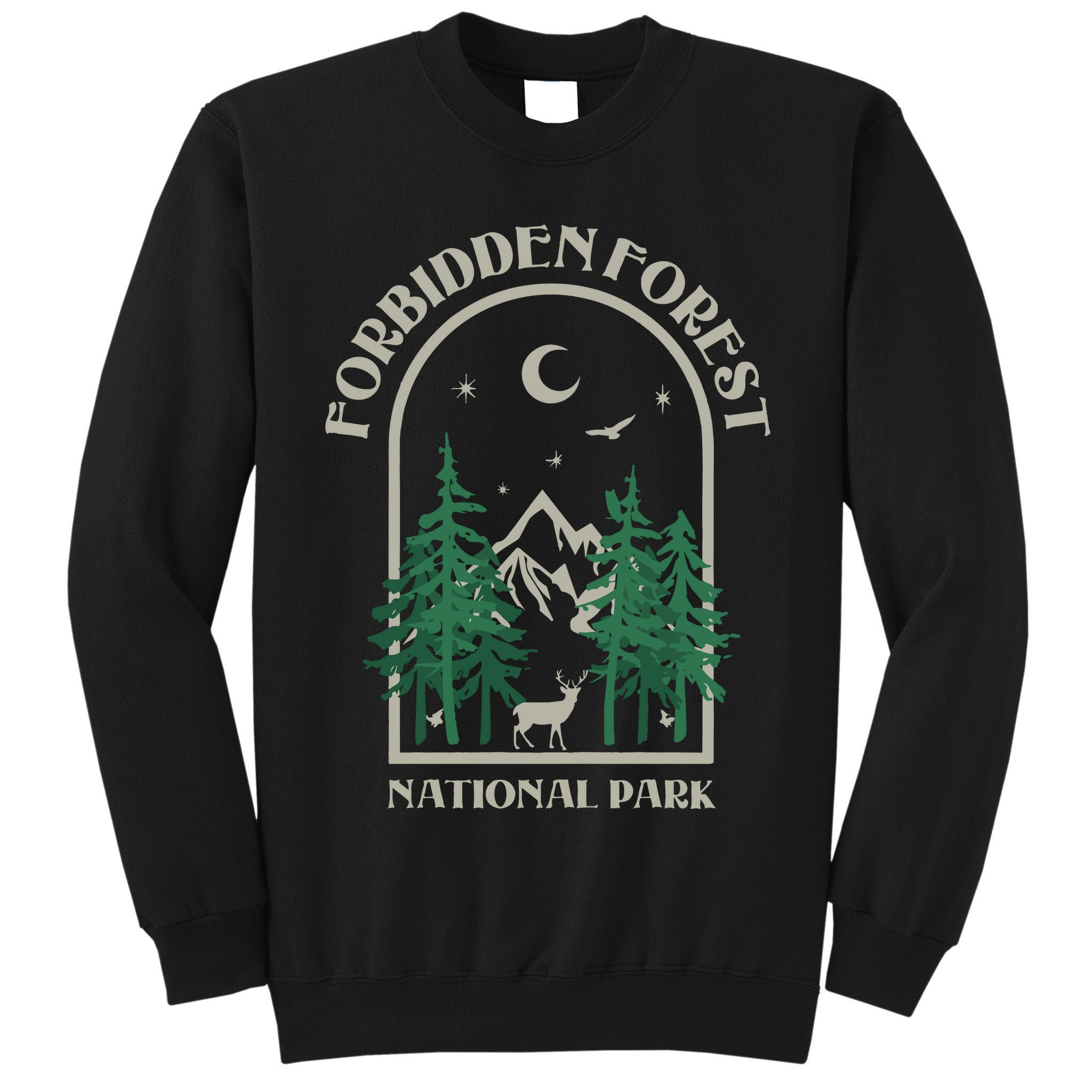 Forbidden Forest Wizard National Park Tall Sweatshirt