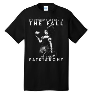 Funny Feminist Witch My Favorite Season Tall T-Shirt