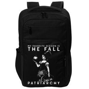 Funny Feminist Witch My Favorite Season Impact Tech Backpack