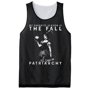 Funny Feminist Witch My Favorite Season Mesh Reversible Basketball Jersey Tank