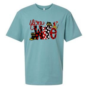 Firefighter Fire Wife Proud Hot Fire Hero Wives Gift Sueded Cloud Jersey T-Shirt