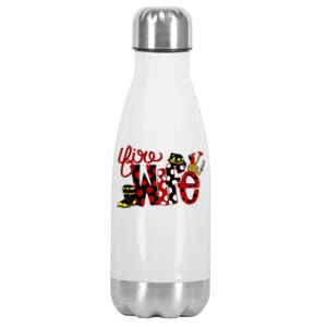 Firefighter Fire Wife Proud Hot Fire Hero Wives Gift Stainless Steel Insulated Water Bottle