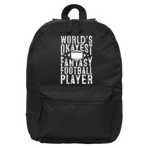 Fantasy Football Worlds Okayest Fantasy Football Player 16 in Basic Backpack