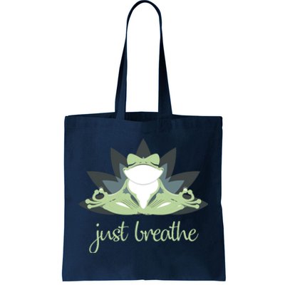 Funny Frog Yoga Meditation Tee Pilates Yoga Animals Lover Tote Bag