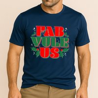 Funny Fab Yule Us Christmas Cooling Performance Crew T-Shirt