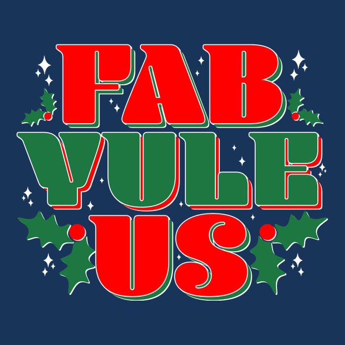 Funny Fab Yule Us Christmas Sustainable Beanie