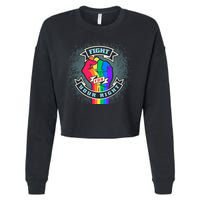 Fight For Your Right LGBT Pride Cropped Pullover Crew
