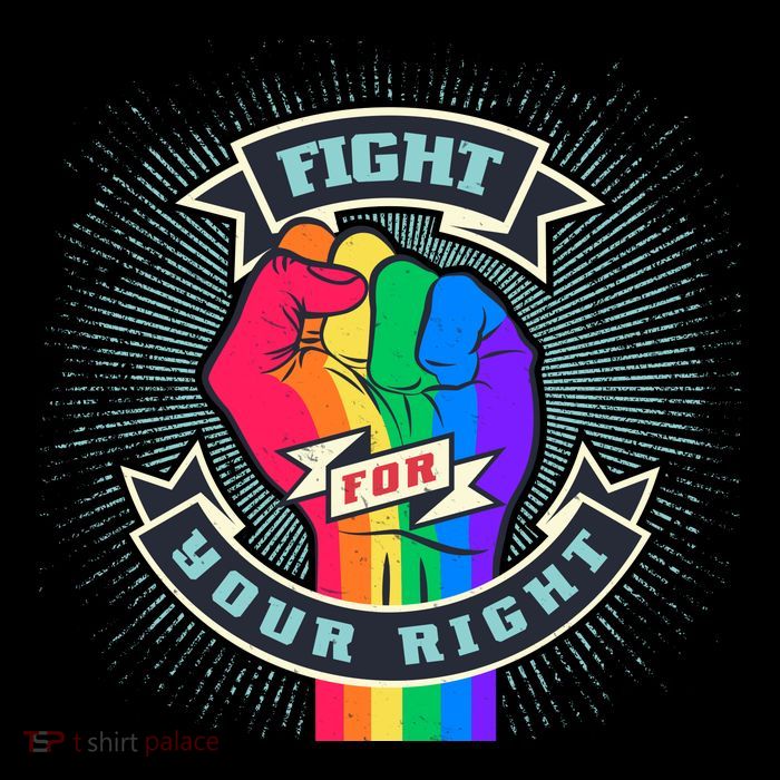 Fight For Your Right LGBT Pride Wool Snapback Cap