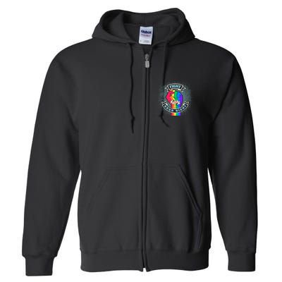 Fight For Your Right LGBT Pride Full Zip Hoodie
