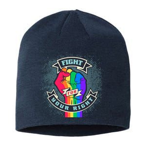 Fight For Your Right LGBT Pride Sustainable Beanie