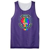 Fight For Your Right LGBT Pride Mesh Reversible Basketball Jersey Tank