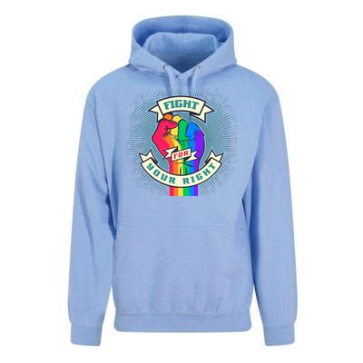 Fight For Your Right LGBT Pride Unisex Surf Hoodie