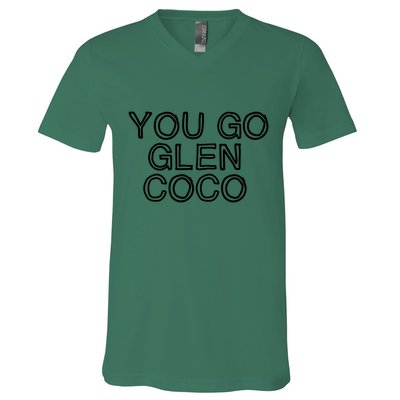Four For You Glen Coco... V-Neck T-Shirt