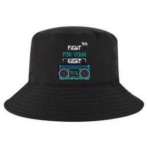 Fight For Your Right Ghetto Blaster Pop Band Musician Cool Comfort Performance Bucket Hat