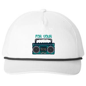 Fight For Your Right Ghetto Blaster Pop Band Musician Snapback Five-Panel Rope Hat