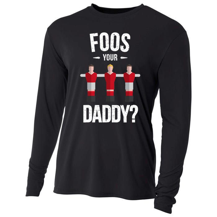 Foosball Foos Your Daddy Cooling Performance Long Sleeve Crew