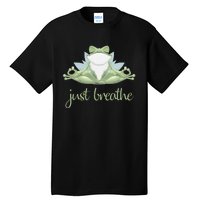 Funny Frog Yoga Meditation Tee Pilates Yoga Animals Lover Tall T-Shirt