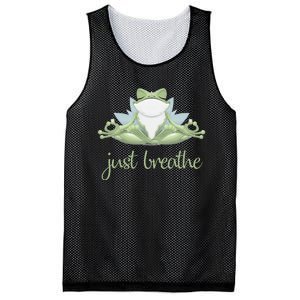 Funny Frog Yoga Meditation Tee Pilates Yoga Animals Lover Mesh Reversible Basketball Jersey Tank