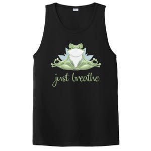 Funny Frog Yoga Meditation Tee Pilates Yoga Animals Lover PosiCharge Competitor Tank