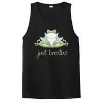 Funny Frog Yoga Meditation Tee Pilates Yoga Animals Lover PosiCharge Competitor Tank