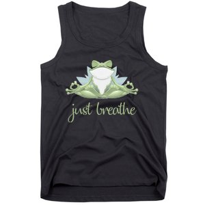 Funny Frog Yoga Meditation Tee Pilates Yoga Animals Lover Tank Top