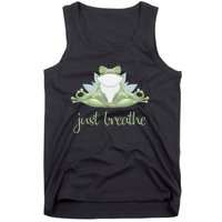 Funny Frog Yoga Meditation Tee Pilates Yoga Animals Lover Tank Top