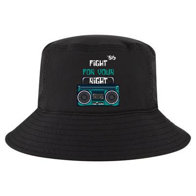 Fight For Your Right Ghetto Blaster Pop Band Cool Comfort Performance Bucket Hat