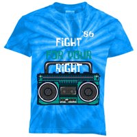 Fight For Your Right Ghetto Blaster Pop Band Kids Tie-Dye T-Shirt