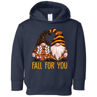 Fall For You Gnome Cute Toddler Hoodie