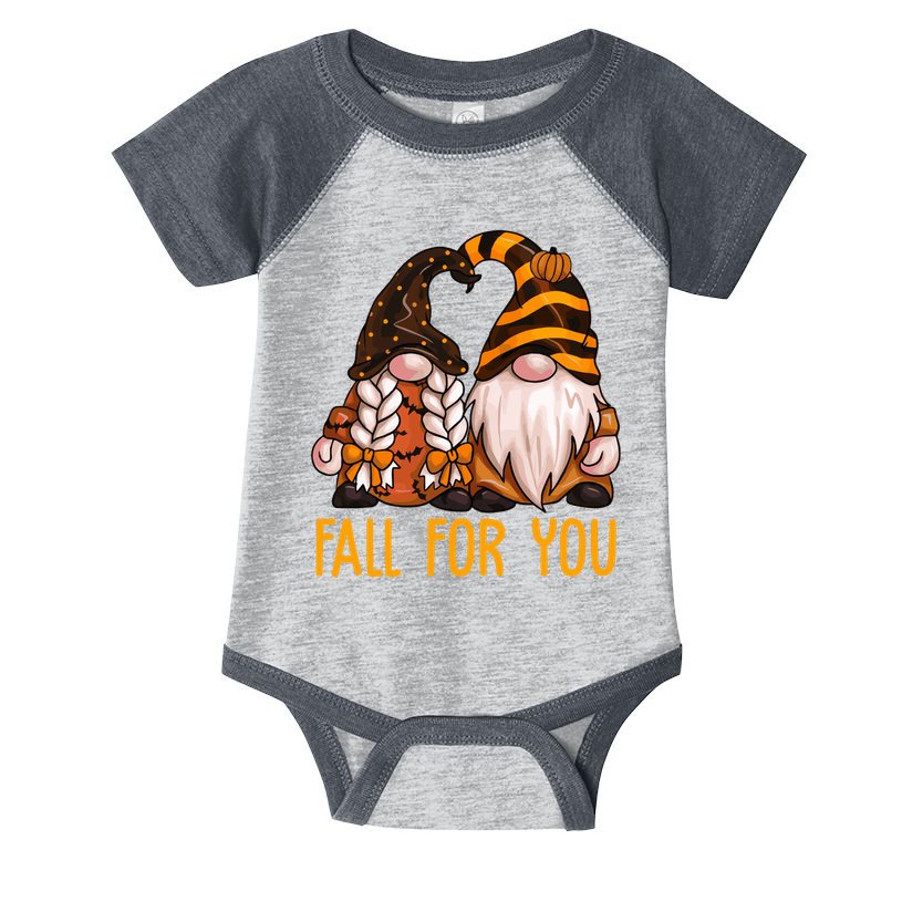 Fall For You Gnome Cute Infant Baby Jersey Bodysuit