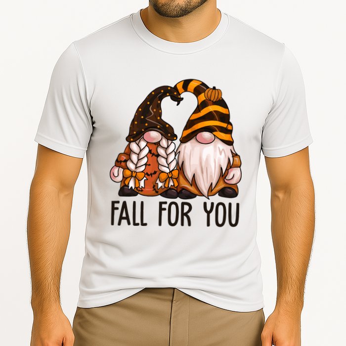 Fall For You Gnome Cute Cooling Performance Crew T-Shirt